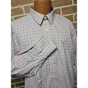 UNTUCKit Men's Shirt XXL Regular-Fit Long Sleeve Button-Up Stretch Casual Shirt